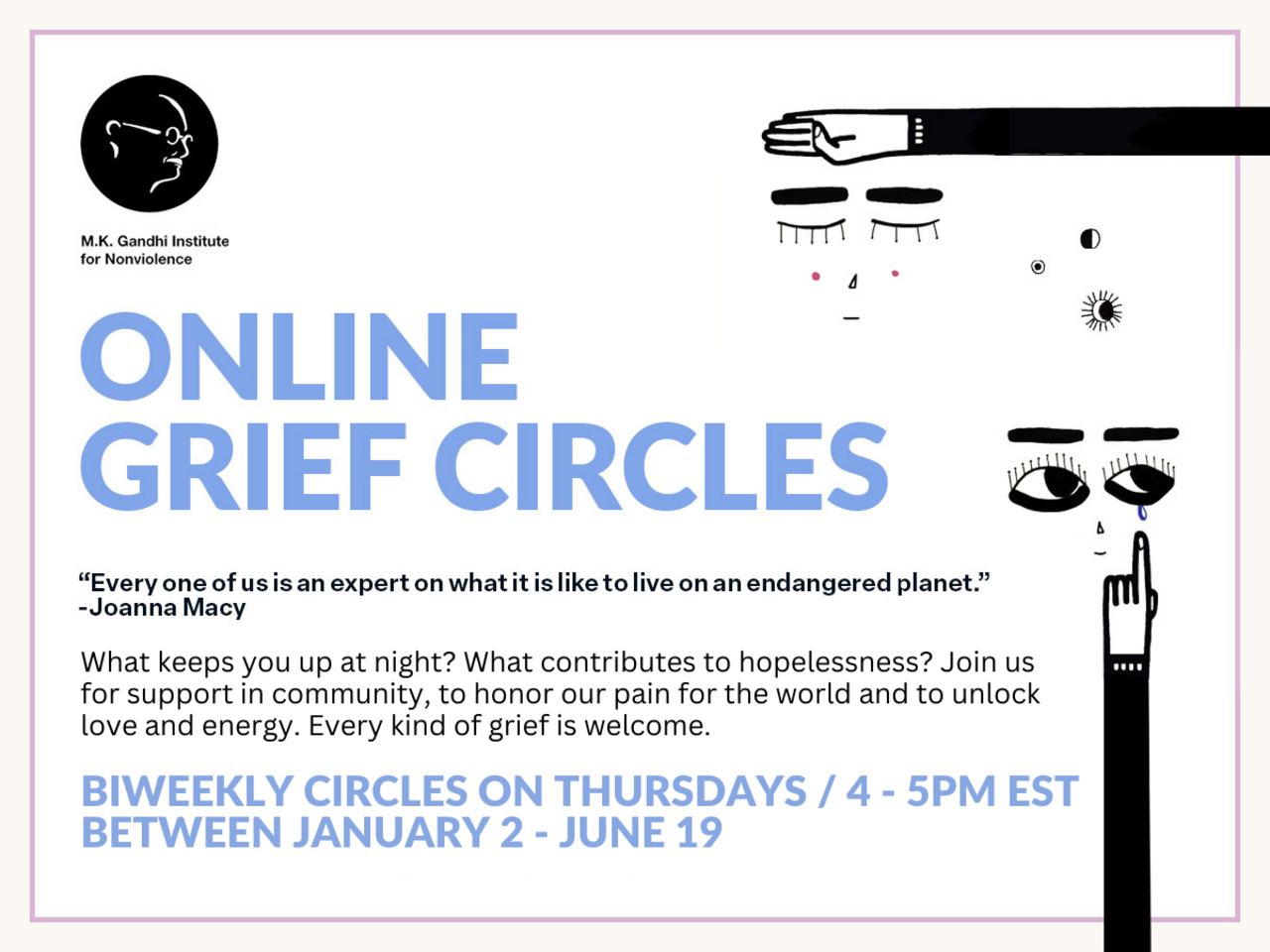 grief circle poster